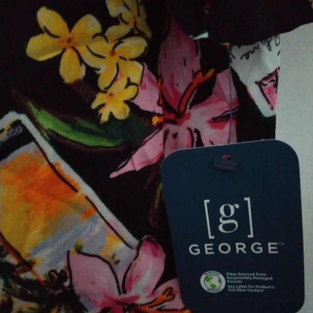 George Floral Print Top